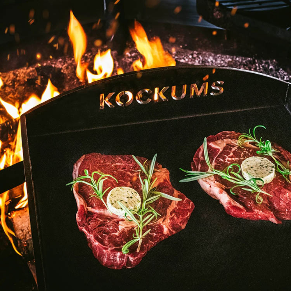 Stekehelle i karbonstål, Kockums Jernverk i gruppen Hjemmet / Grillsaker hos SmartaSaker.se (14733)