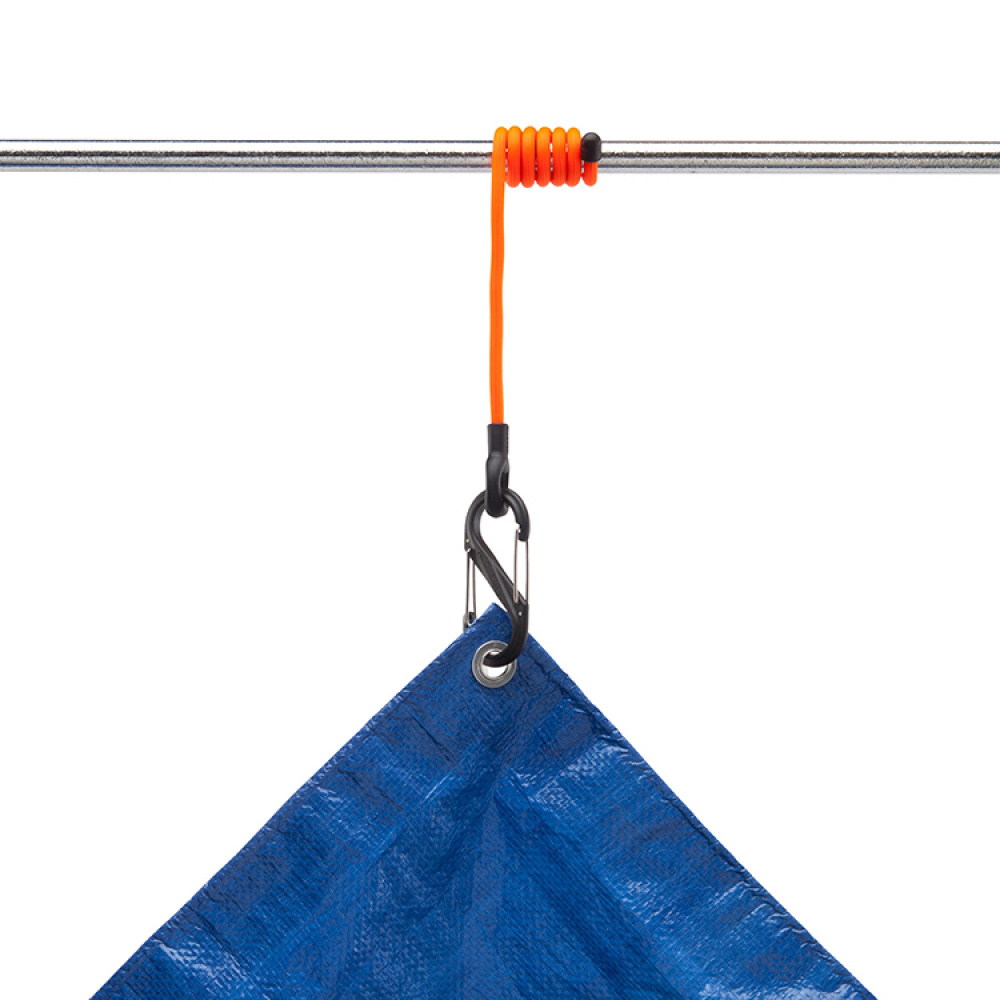 Bøybart festebånd med karabinkrok i gruppen Hjemmet / Sortere og oppbevare hos SmartaSaker.se (14735)