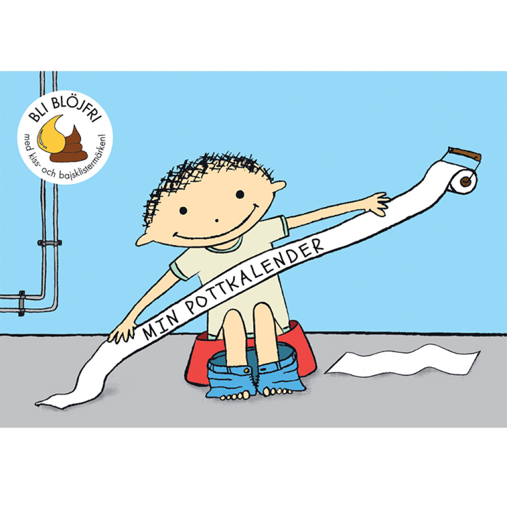 Pottkalender med klistremerker i gruppen Hjemmet / Barneting hos SmartaSaker.se (14752)