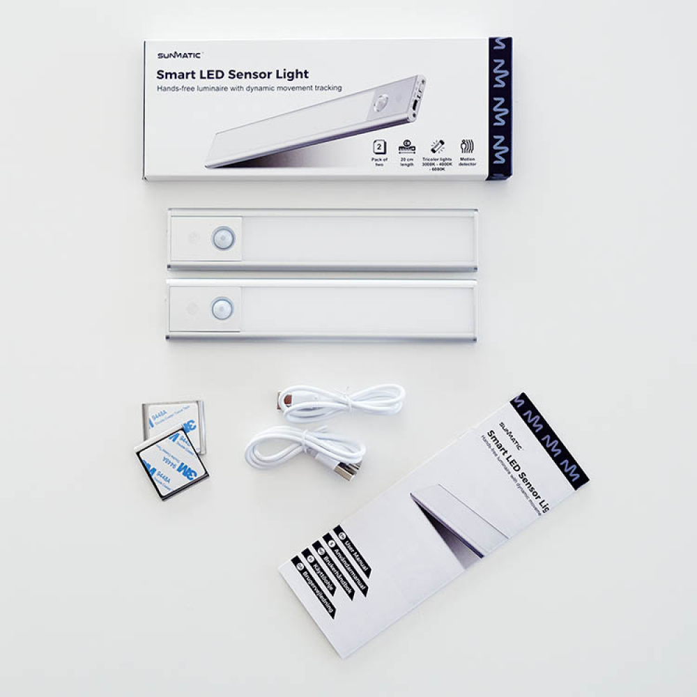LED-lampe med bevegelsessensor i gruppen Belysning / Innendørs belysning hos SmartaSaker.se (14784)