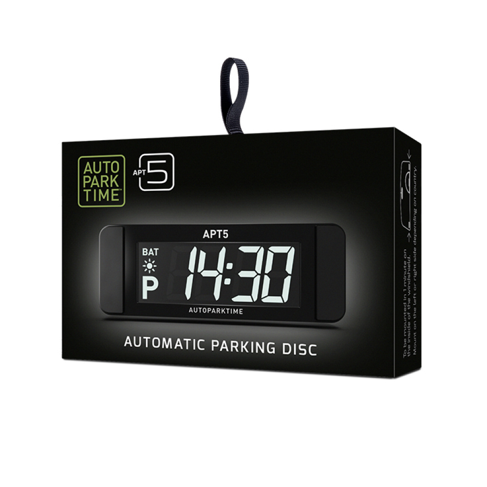 Automatisk parkeringsskive Autoparktime, modell 5 i gruppen Kjøretøy / Biltilbehør hos SmartaSaker.se (14803)