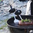 Grillsett med varmeskjold, Born in Sweden