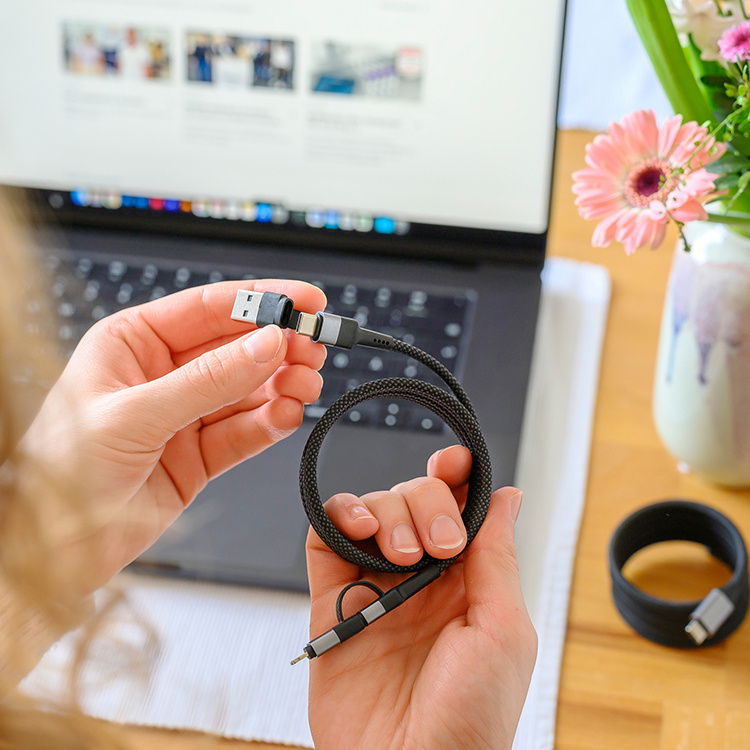 Magnetisk multikabel i gruppen Hjemmet / Elektronikk / Kabler og adaptere hos SmartaSaker.se (14811)