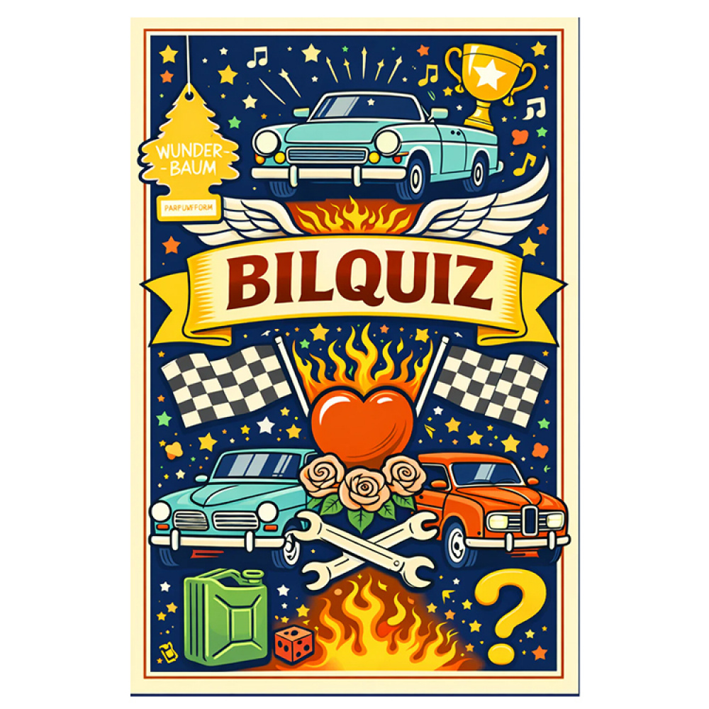 Quiz om biler i gruppen Fritid / Spill / Brettspill hos SmartaSaker.se (14837)
