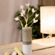 Pysselblomster laget av kreppapir