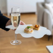 Mingelbrett med glassholder