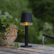Solcelledrevet bordlampe mini