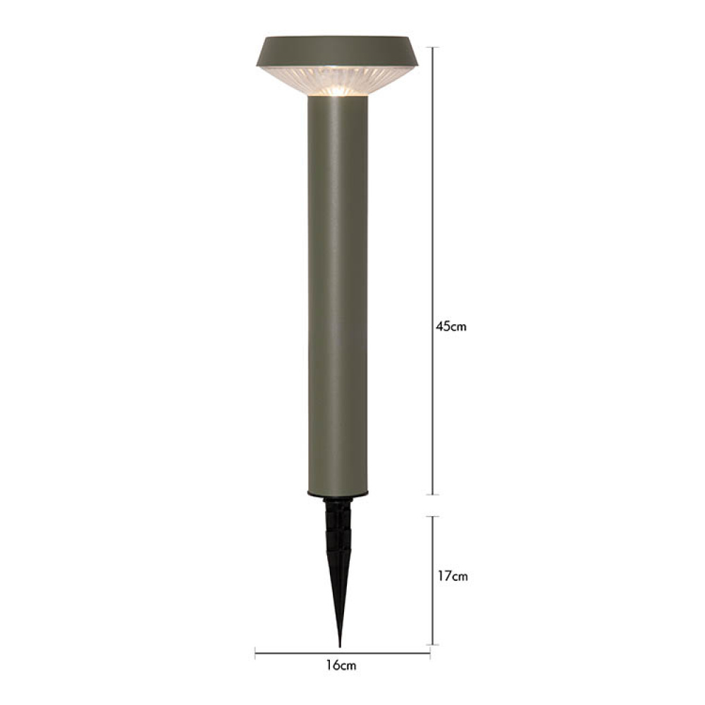 Solselleksdreven poller, 45cm, Casa i gruppen Belysning / Utendørs belysning / Solcelleladet belysning hos SmartaSaker.se (14854)