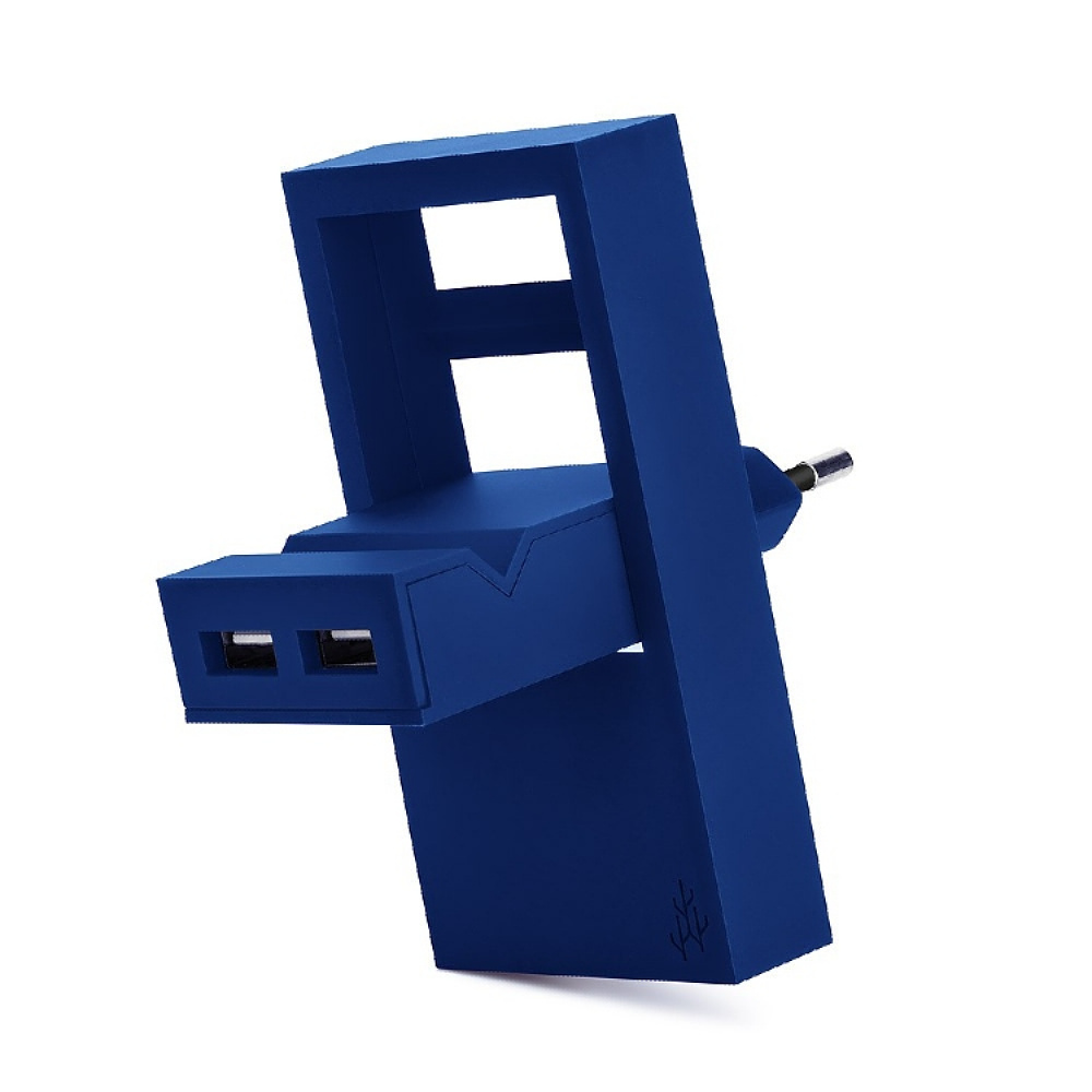 Veggadapter USB-A med stativ i gruppen Hjemmet / Elektronikk / Mobiltilbehør hos SmartaSaker.se (14894)