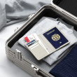 Passetui med sporing og RFID-beskyttelse
