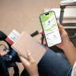 Passetui med sporing og RFID-beskyttelse