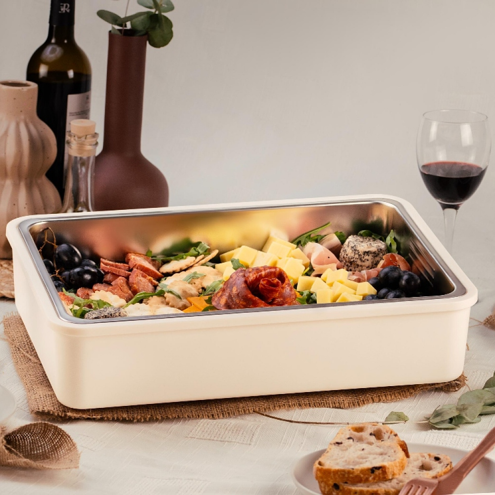 Serveringsboks med kjøleelementer, Platterbox i gruppen Hjemmet / Kjøkken / Borddekking hos SmartaSaker.se (14922)