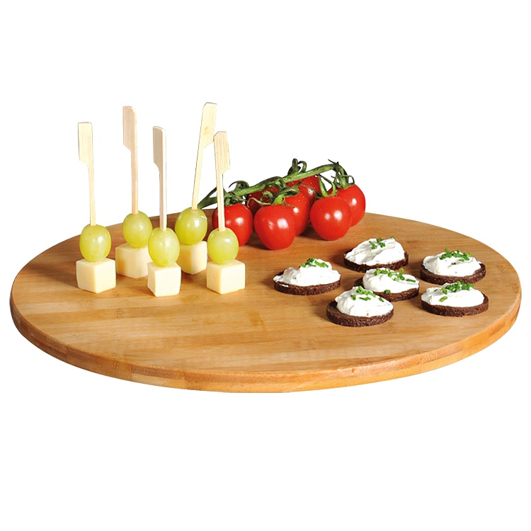 Roterende serveringsbrett i tre, 40 cm i gruppen Hjemmet / Kjøkken / Borddekking hos SmartaSaker.se (14928)