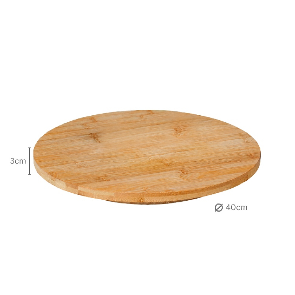Roterende serveringsbrett i tre, 40 cm i gruppen Hjemmet / Kjøkken / Borddekking hos SmartaSaker.se (14928)