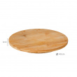 Roterende serveringsbrett i tre, 40 cm