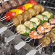 Grillspyd med holder