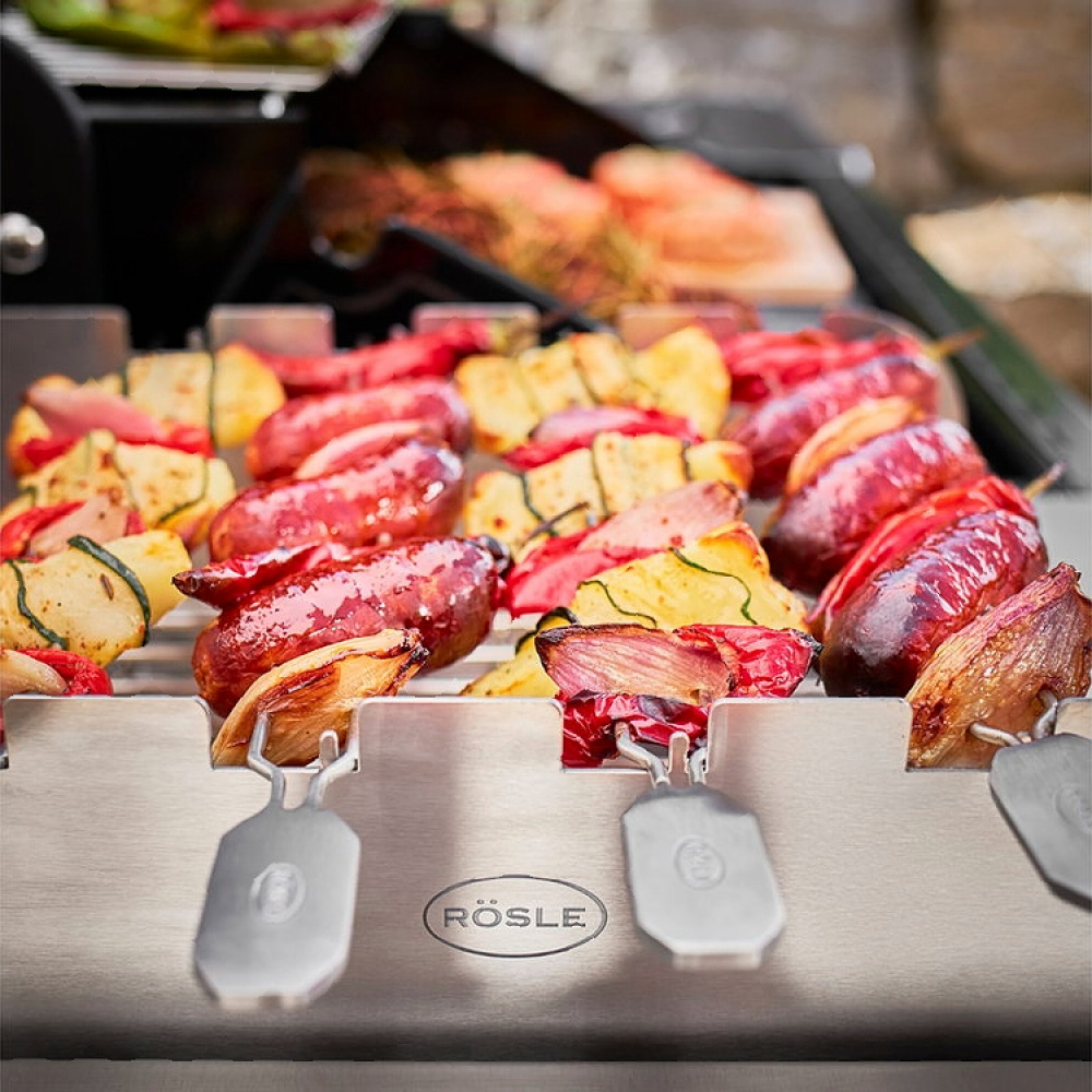 Grillspyd med holder i gruppen Hjemmet / Grillsaker hos SmartaSaker.se (14937)