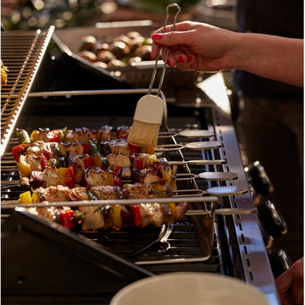 Grillspyd med holder i gruppen Hjemmet / Grillsaker hos SmartaSaker.se (14937)