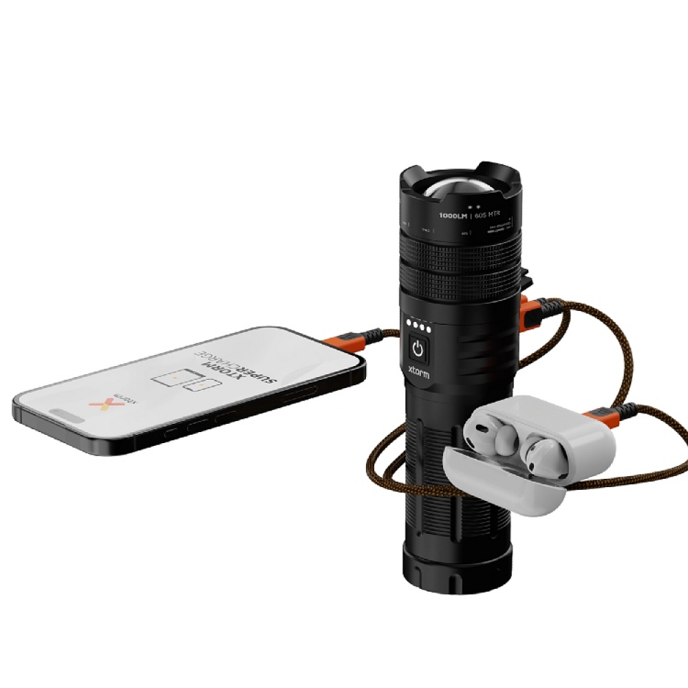Nødlommelykt med powerbank, Xtorm i gruppen Sikkerhet / Kriseberedskap hos SmartaSaker.se (14943)