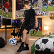 Fotball med elastisk snor, SenseBall