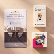Gavesett: Champagnetilbehør