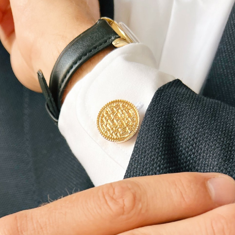 Knappesmykker til mansjetter, 2-pak i gruppen Fritid / Fikse og Reparere / Klespleie hos SmartaSaker.se (14976)