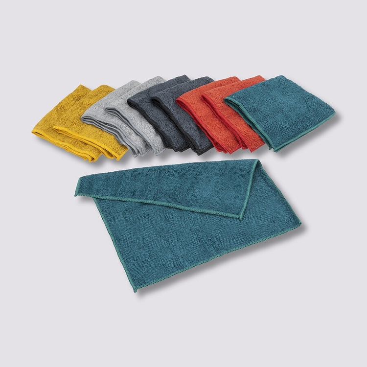 Allrengjøringskluter i mikrofiber 10-pakning, 30x30 cm i gruppen Oppbevaring / Rengjøringslagring og avfallssortering hos SmartaSaker.se (40002)