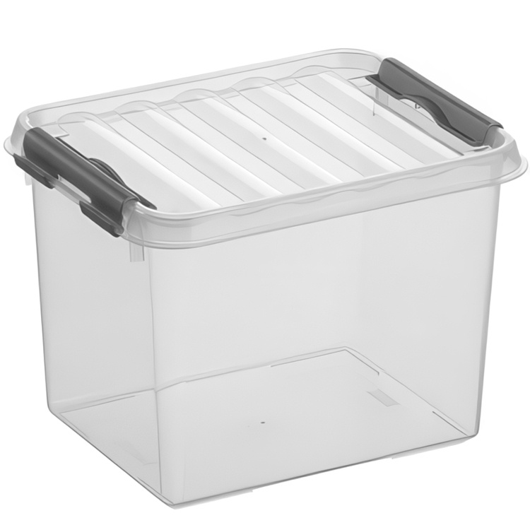 Oppbevaringsboks 3L, Q-Line i gruppen Oppbevaring / Oppbevaringsbokser hos SmartaSaker.se (40024)