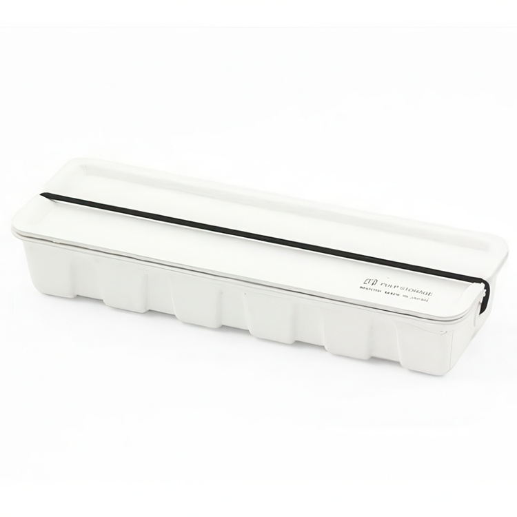 Eske av resirkulert papir, MIDORI PULP PEN STORAGE, hvit i gruppen Oppbevaring / hos SmartaSaker.se (40026)