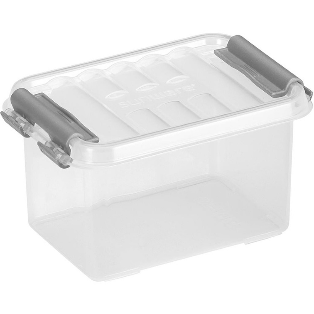 Oppbevaringsboks 0,4L, Q-Line i gruppen Oppbevaring / Oppbevaringsbokser hos SmartaSaker.se (40036)
