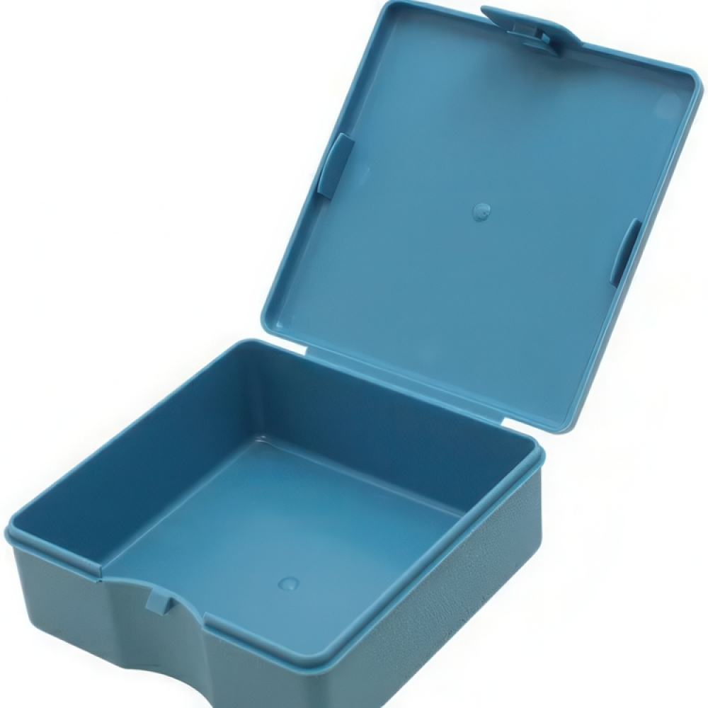 Boks, firkantet, PENCO STORAGE CONTAINER, 11 x 11 x H 4 cm, Lyseblå i gruppen Oppbevaring hos SmartaSaker.se (40043)
