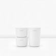 Oppbevaringsboks med lokk 3-pack, Brabantia