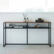 Langt og smalt avlastningsbord, 126 cm, Yamazaki