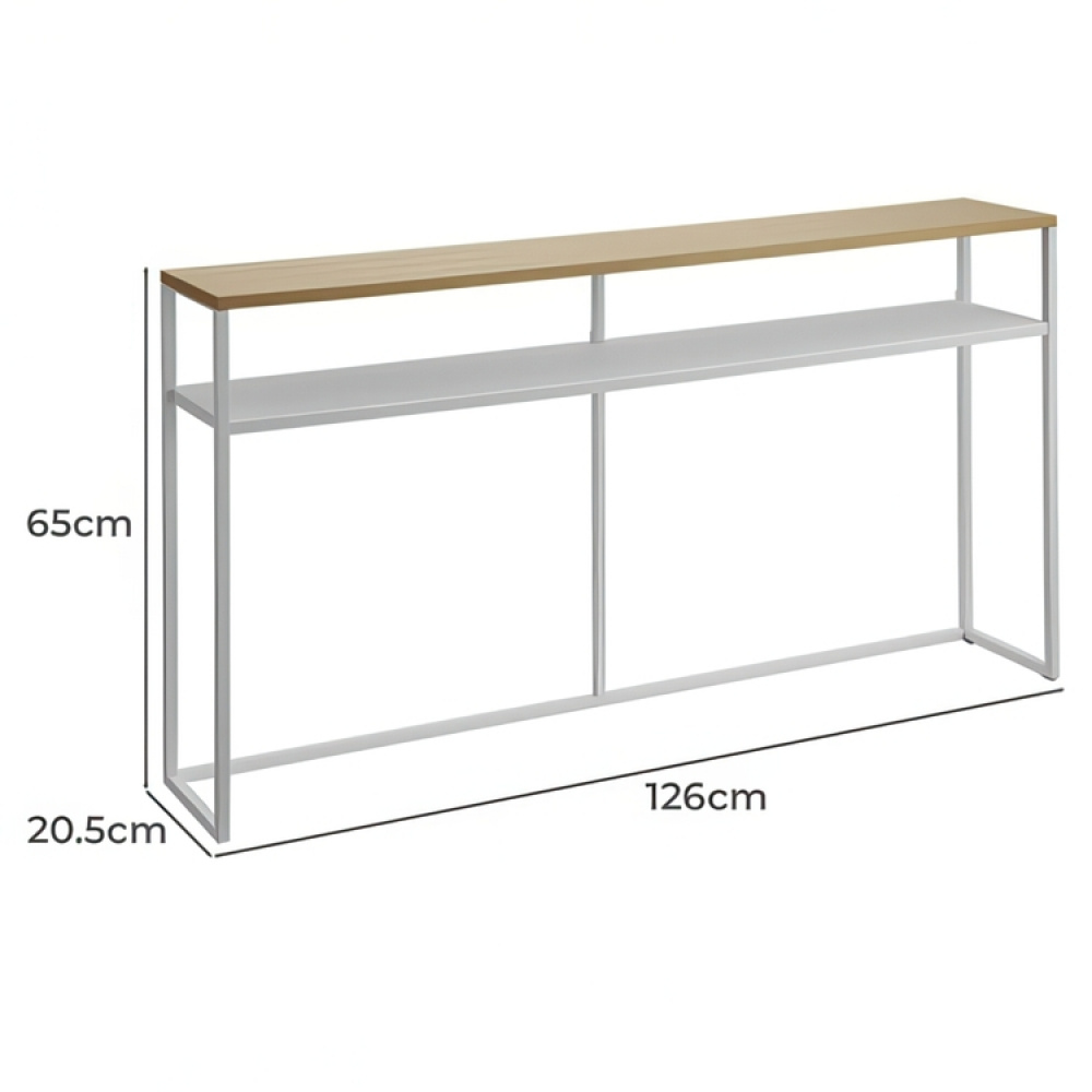 Langt og smalt avlastningsbord, 126 cm, Yamazaki i gruppen Oppbevaring hos SmartaSaker.se (40056)