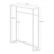 Smalt avlastningsbord, 60 cm, Yamazaki