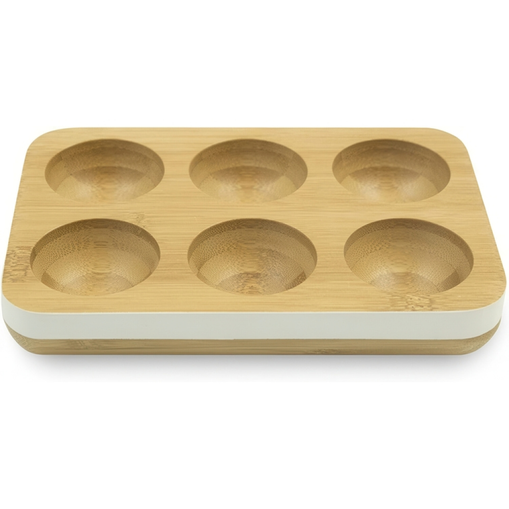 Eggholder i bambus til 6 egg, Pebbly i gruppen Oppbevaring hos SmartaSaker.se (40238)