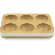 Eggholder i bambus til 6 egg, Pebbly