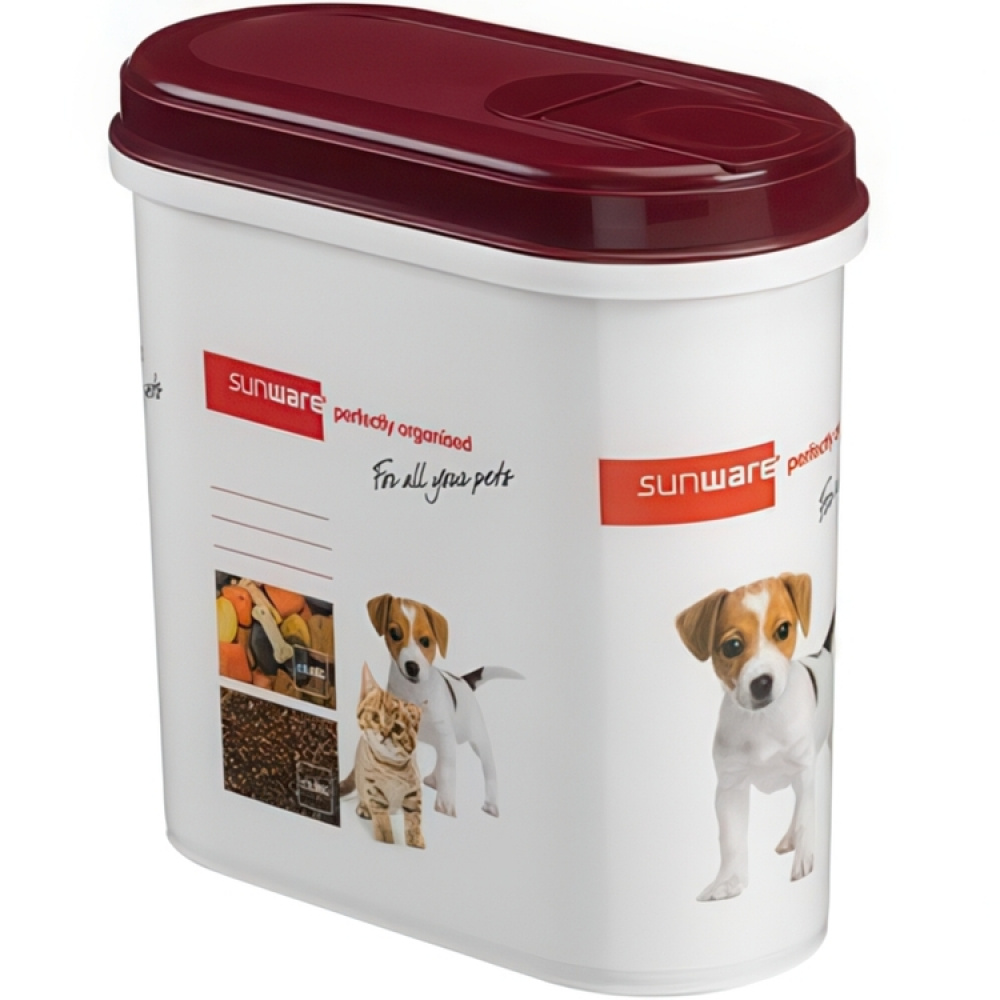 Oppbevaringsboks for hunde- og kattemat 2,2L i gruppen Oppbevaring / Kjøkkenskap hos SmartaSaker.se (40257)