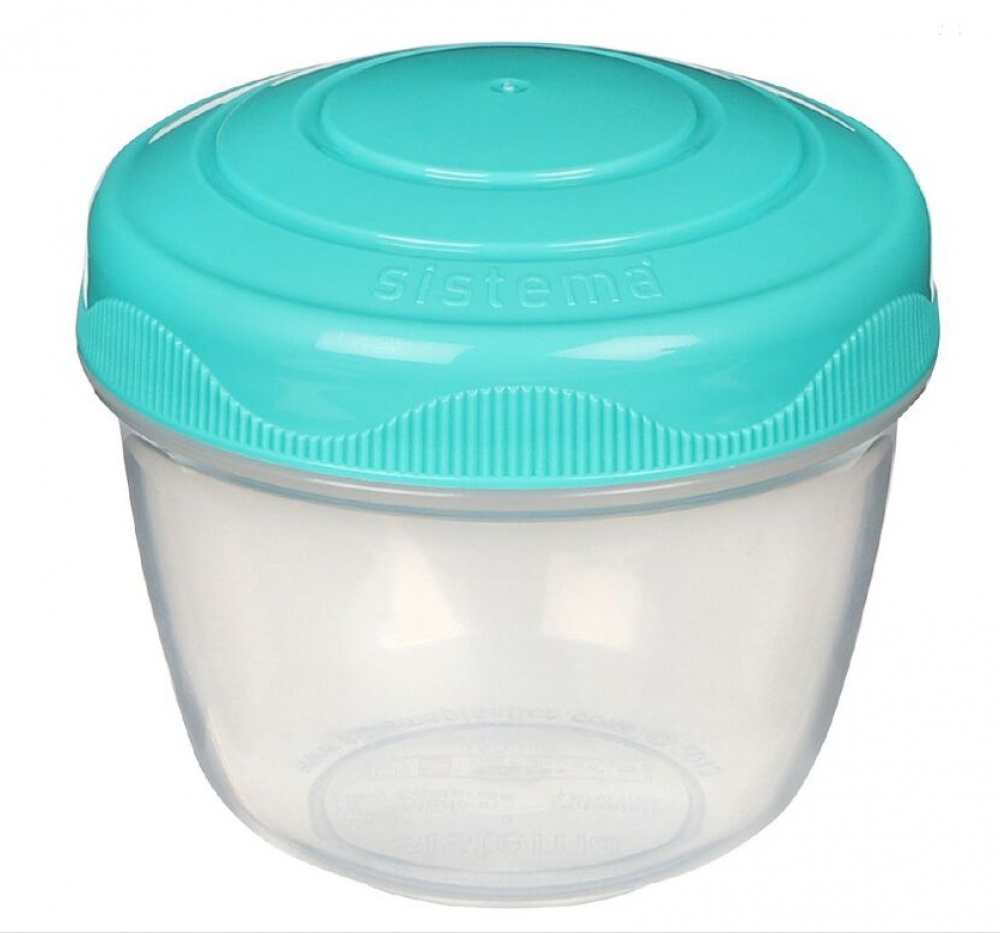 Rund miniboks i plast 0,15 L, Sistema i gruppen Oppbevaring hos SmartaSaker.se (40271)