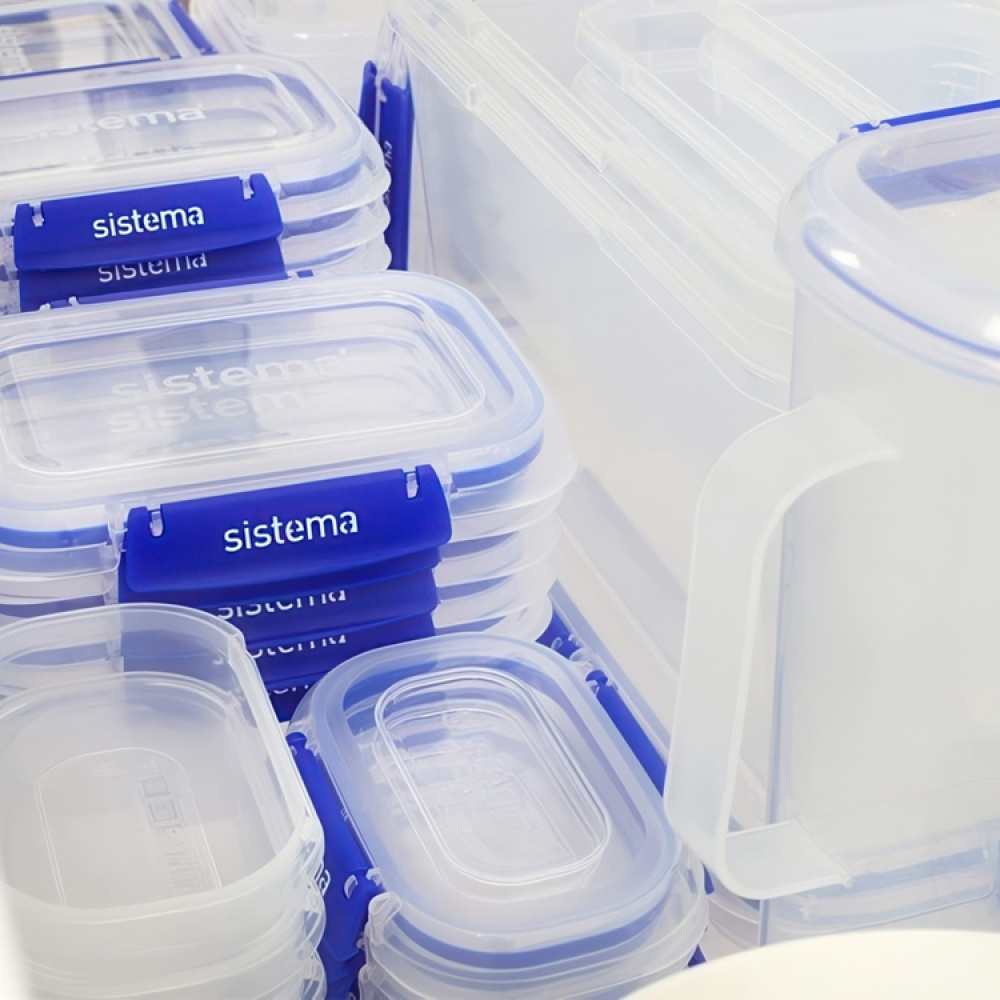 Matboks i plast 1L, Sistema i gruppen Oppbevaring hos SmartaSaker.se (40314)