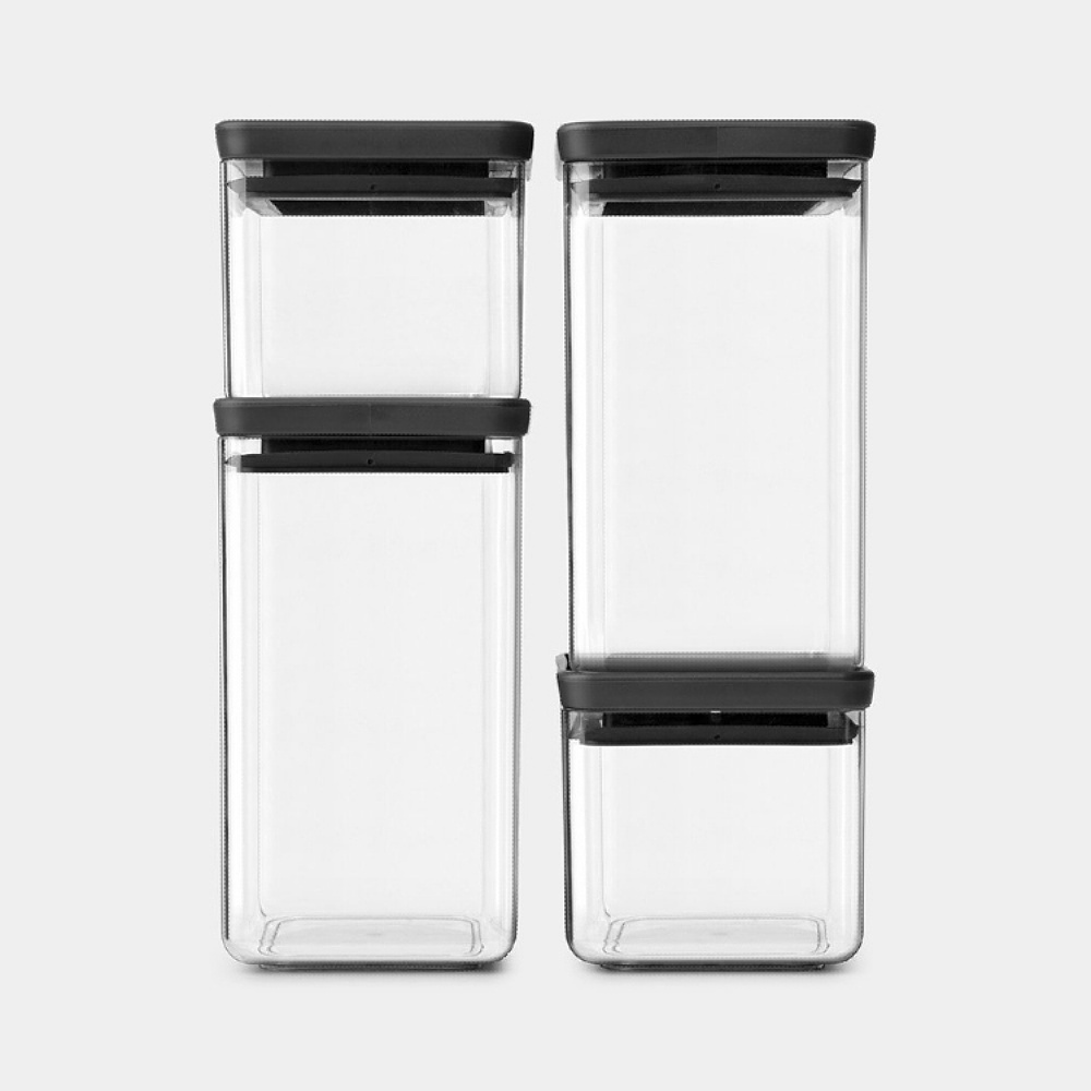 Oppbevaringsboks 1,6L, Brabantia i gruppen Oppbevaring / Kjøkkenskap / Oppbevaringsbokser / Brabantia oppbevaringsbokser hos SmartaSaker.se (40318)