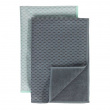 Mikrofiberhåndkle for glass 2-pakning