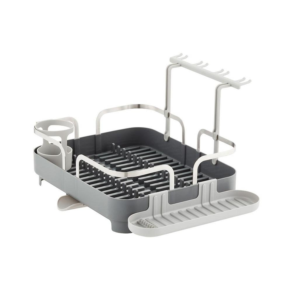 Oppvaskstativ med vinglassholder, HOLSTER DISH RACK, 42 x 34,5 x H15 cm, Umbra i gruppen Oppbevaring / Outlet hos SmartaSaker.se (40450)
