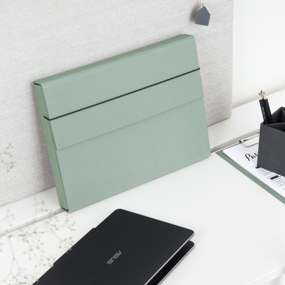 Dokumentmappe A4, Olof canvas, Bigso i gruppen Oppbevaring hos SmartaSaker.se (40478)
