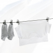 Elastisk klessnor med klyper