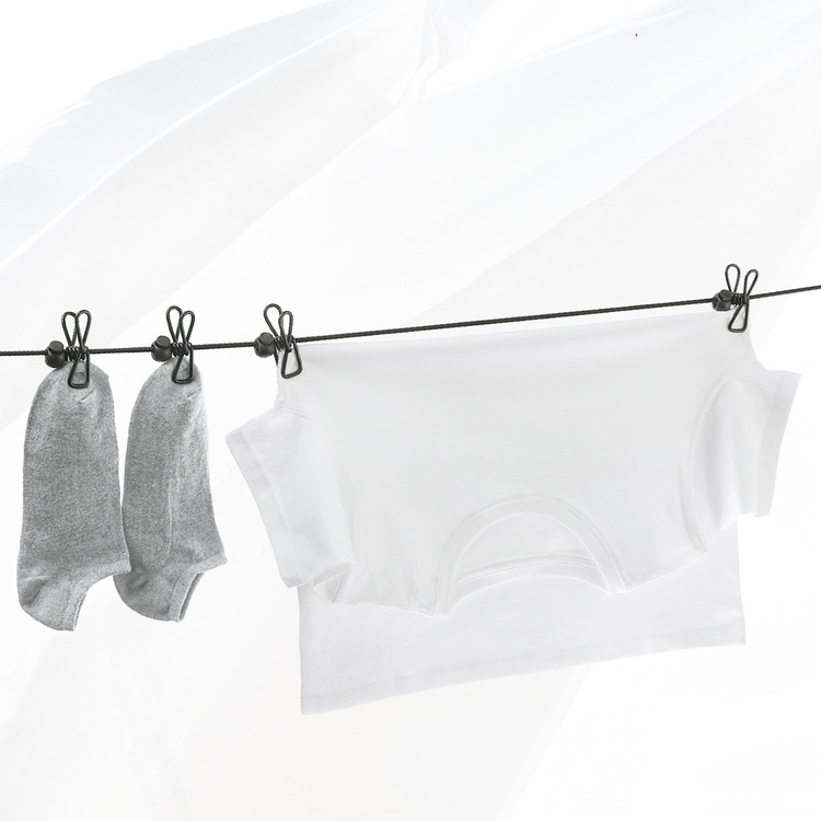 Elastisk klessnor med klyper i gruppen Oppbevaring hos SmartaSaker.se (40538)