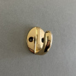 Enkeltkrok, Mini, EXMEZ, H 3,3 cm, Messing