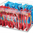 Transparent etikettklemme 3-pakk