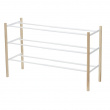 Uttrekkbar skohylle i tre og metall, 41-70 cm, Yamazaki