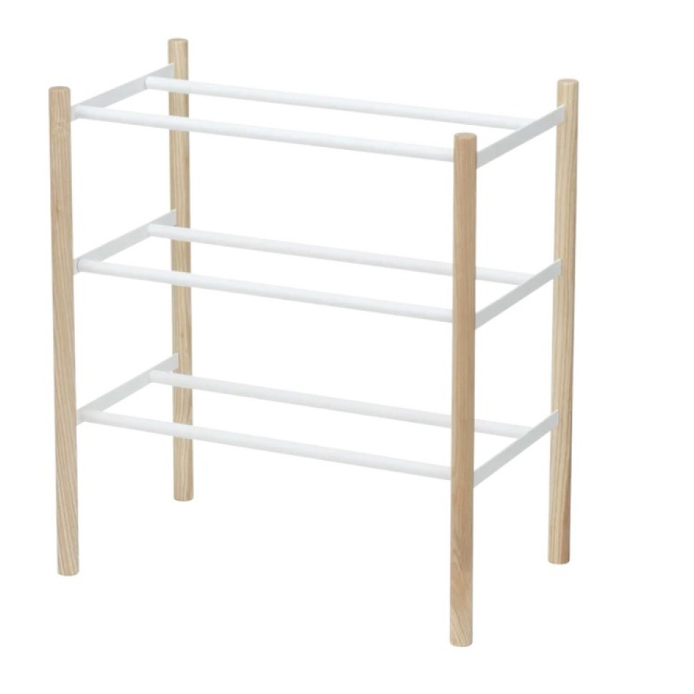 Uttrekkbar skohylle i tre og metall, 41-70 cm, Yamazaki i gruppen Oppbevaring / Entréoppbevaring / Skohyller hos SmartaSaker.se (40567)